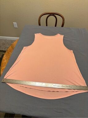 a new day Peach Sleeveless Tank Top